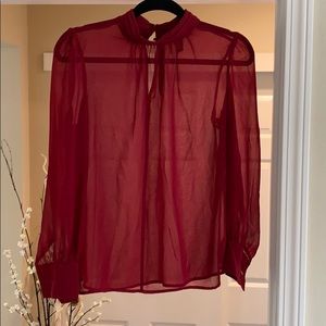 Forever 21 see through Blouse size Small